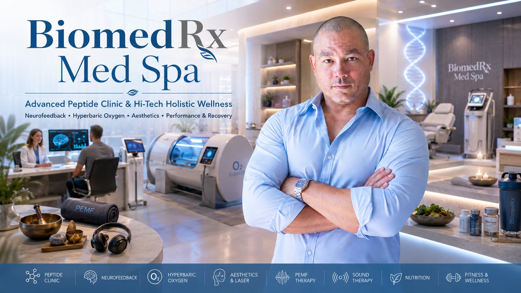 BiomedRx Med Spa - advanced peptide clinic and hi-tech holistic wellness BiomedRx Med Spa - advanced peptide clinic and hi-tech holistic wellness
